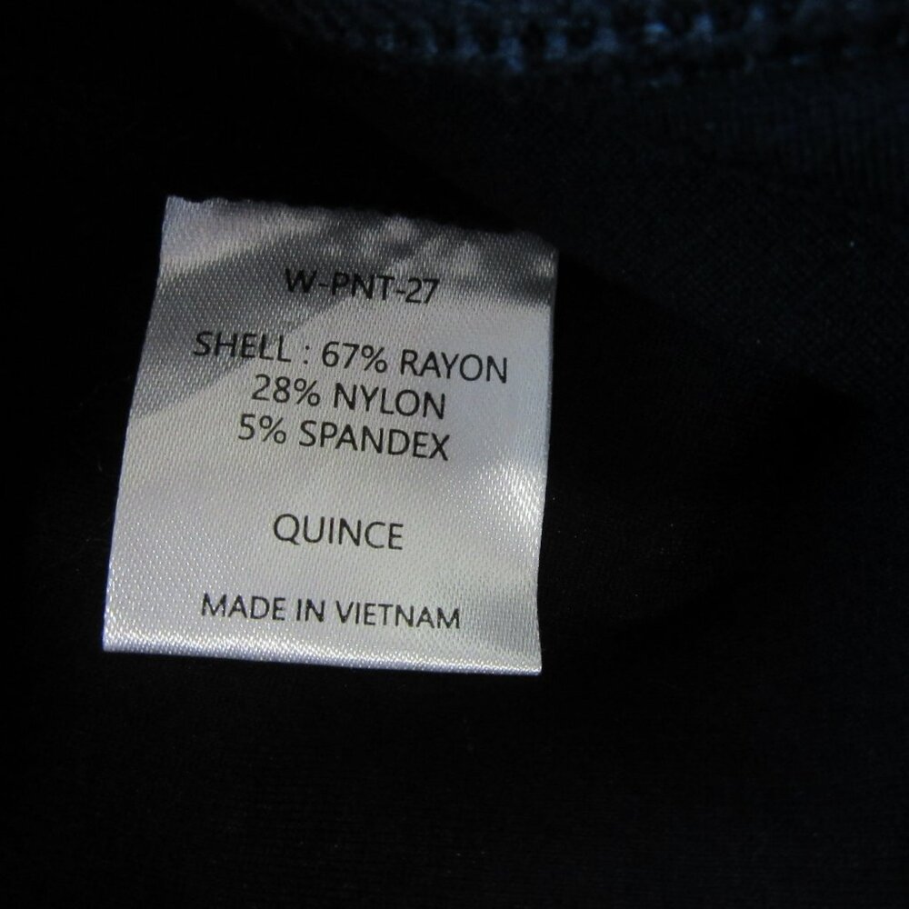 QUINCE Black XS Workout Leggings - Picture 4 of 4